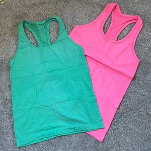 2 Lululemon tank tops!